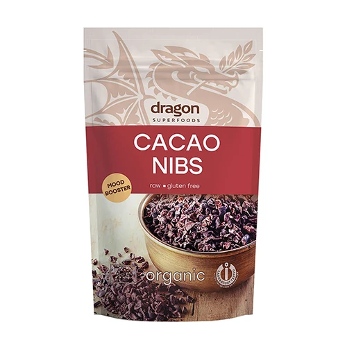 Superalimente si pudre bio - Boabe de cacao sparte, bio, 200 g