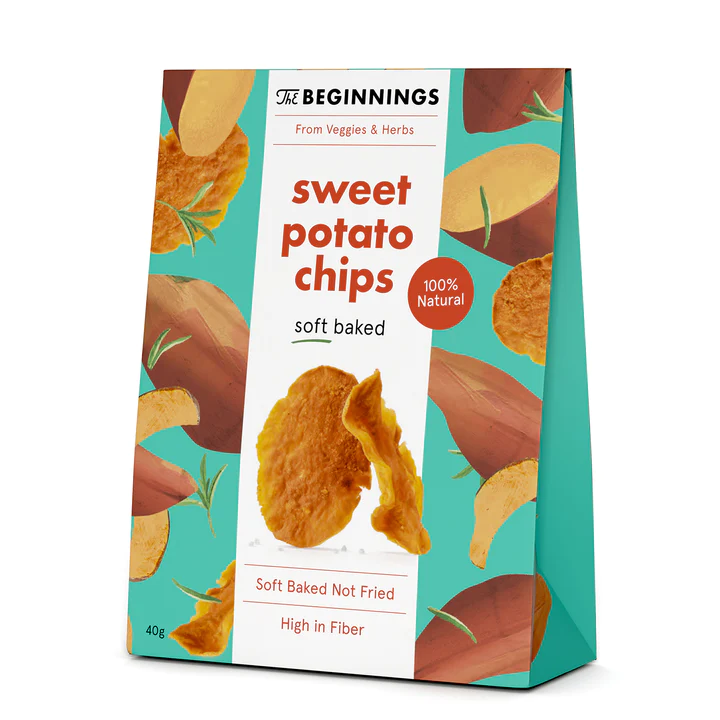 Gustari - Chipsuri din cartofi dulci, vegan, fara gluten, The Befinnings, 40 g