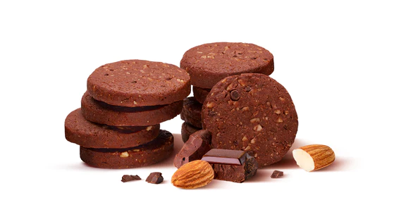 Cookies cu migdale si cacao, vegan, fara gluten, The Beginnings, 80 g [1]