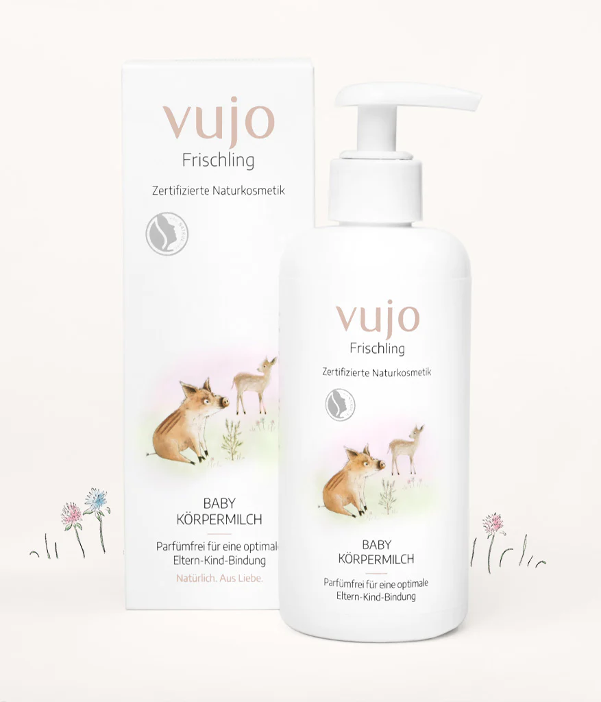 Lotiune de corp pentru bebelusi, bio, 250 ml, Vujo Frischling [0]