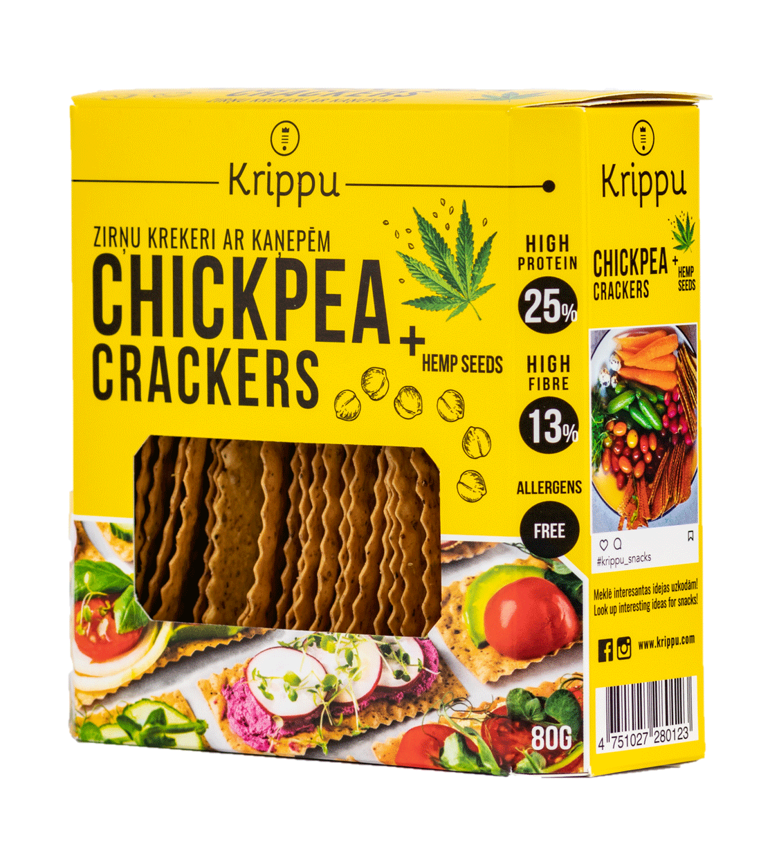 crackers fara gluten cu canepa [0]