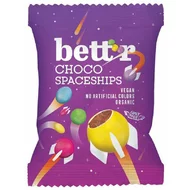 Alimente vegane - Drajeuri colorate de ciocolata, vegan, bio, Bett'r, 70 g
