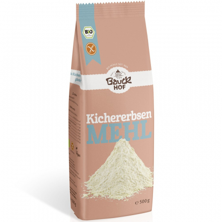 Fainuri - Faina de naut, fara gluten, bio, BauckHof, 500 g