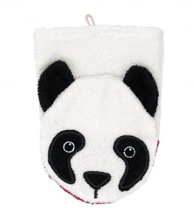 Pentru casa - manusa de baie din bumbac bio panda