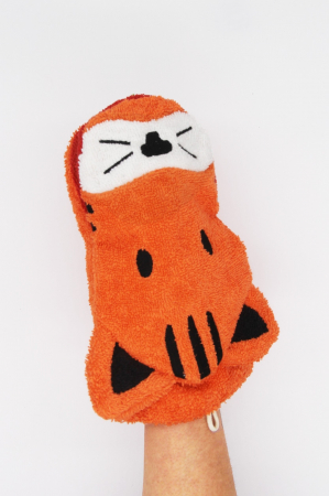 Manusa pentru baie din bumbac ecologic, Tigrul Theo, S, Fuernis [1]