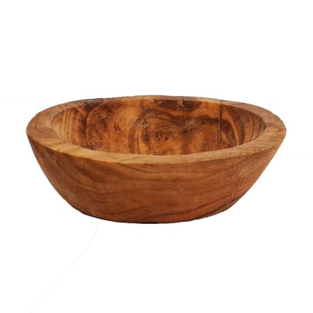 Pentru casa - Sapuniera ovala, mini din lemn de maslin 9-10 cm