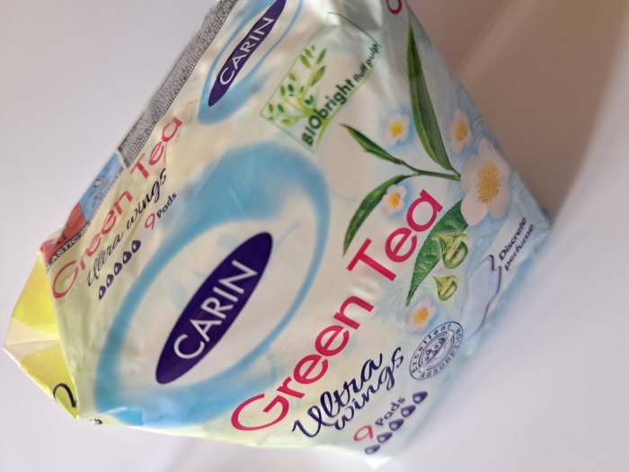 Absorbante Carin, Green Tea, 9 bucati [3]