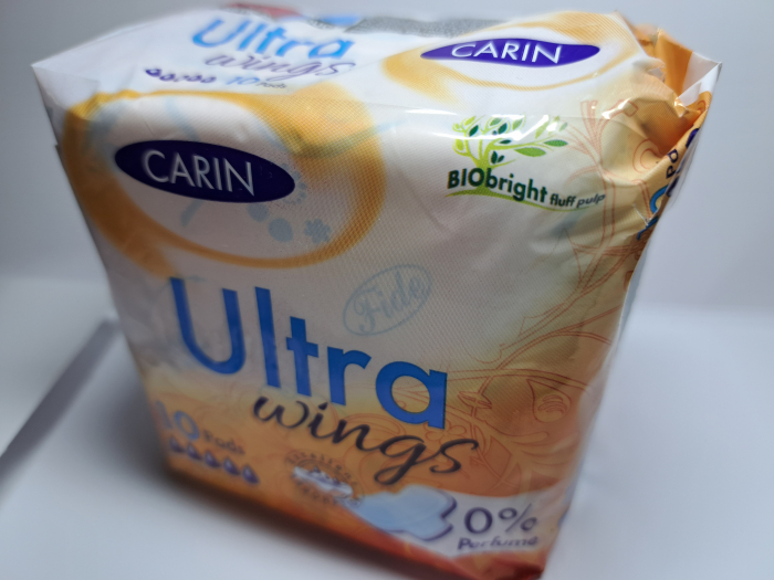 Absorbante Carin, Ultra Wings, 10 bucati [2]