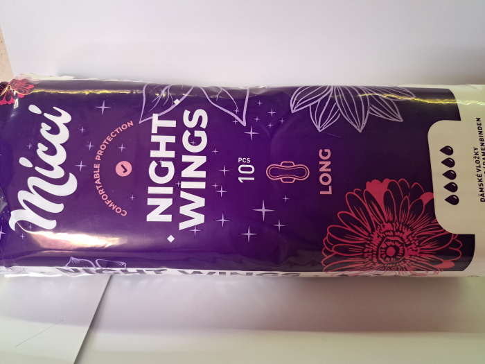Absorbante igienice pentru noapte, Micci Night, lung, 10 buc/pachet [2]