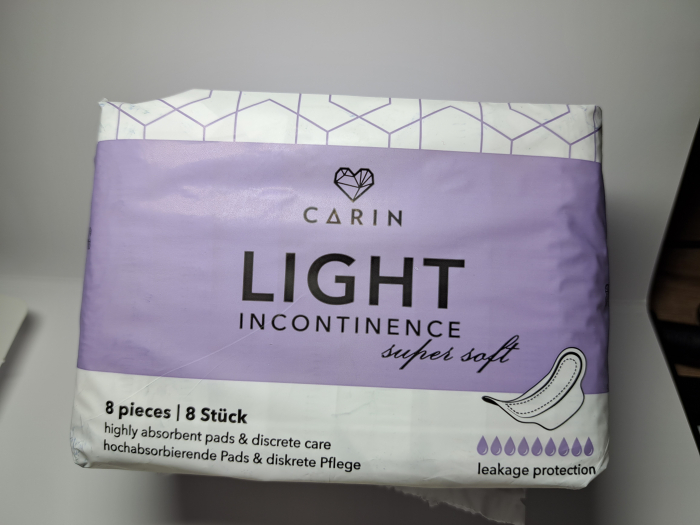 Absorbante Incontinenta, Carin, 8 bucati [1]
