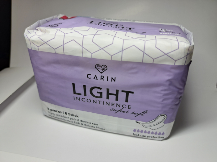 Absorbante Incontinenta, Carin, 8 bucati [2]