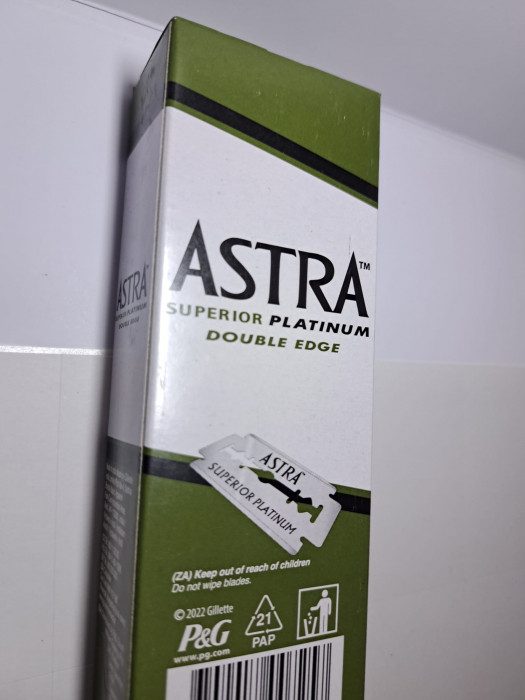 Rezerve lame de ras Astra Platinum, 20 pach/set, 100 lame [4]