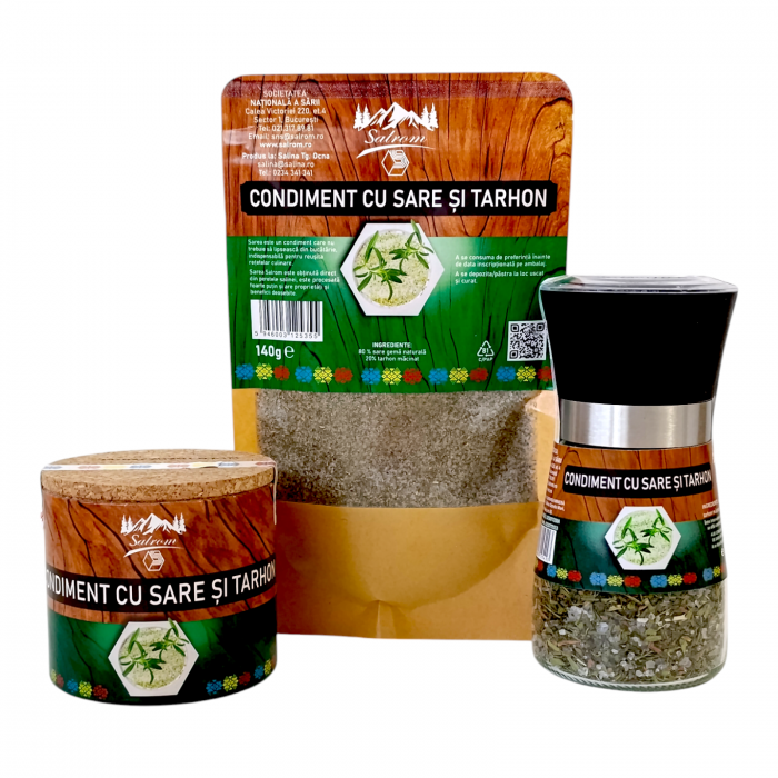 Tarhon si sare naturala - amestec pentru ciorbe si afumaturi [2]