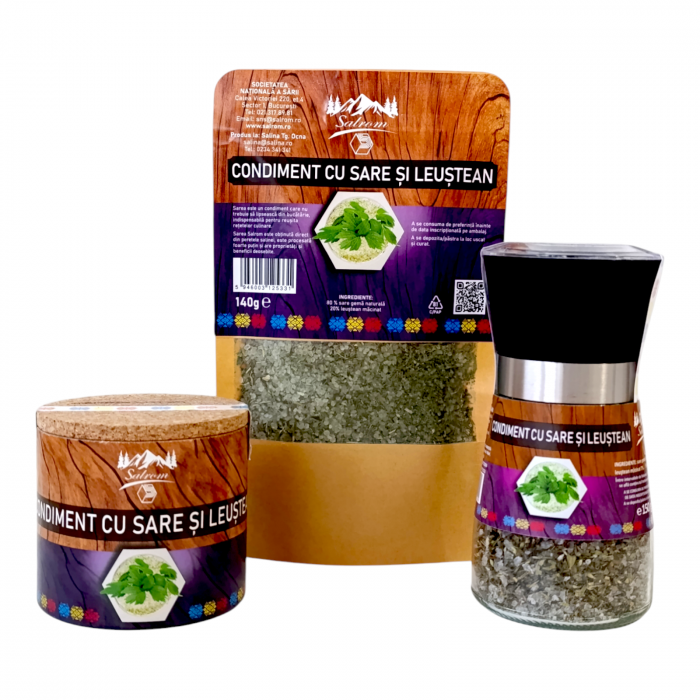 Leustean si sare din salina - mirodenii pentru ciorbe si afumaturi [2]