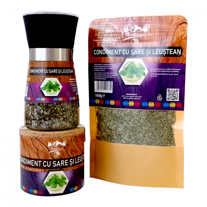 Leustean si sare din salina - mirodenii pentru ciorbe si afumaturi [3]