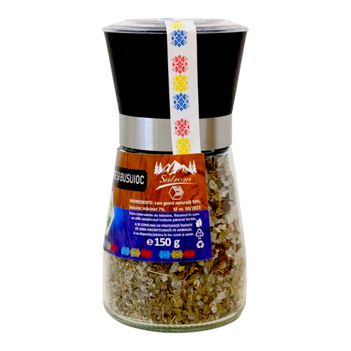 Rasnita mirodenii sare si busuioc 150g [2]