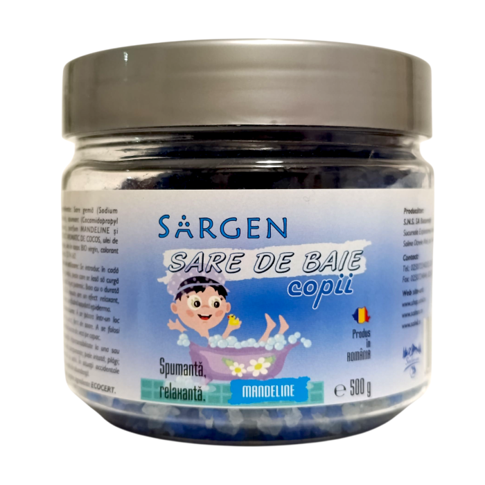 Sare baie spumanta pentru copii MANDELINE 500g [1]