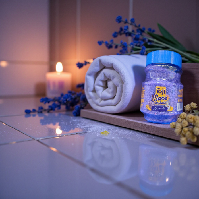 Sare de baie cu ulei esential de lavanda Toji [1]