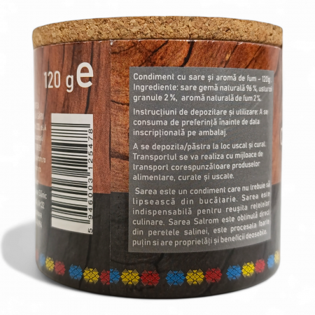 condiment cu sare si aroma de fum 120g cutie [1]