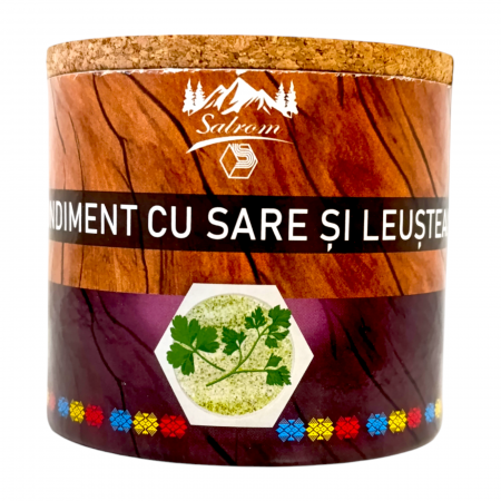 Sare cu condimente - Condiment cu sare si leustean 120g