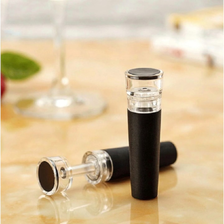 Dop sticla vin cu pompita pentru scos aerul, material ABS [1]