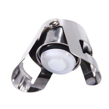 Ustensile de bucatarie - Dop sticla vin spumant reutilizabil inox