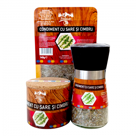 Pachete condimente - Cimbru si sare naturala - mix condimente