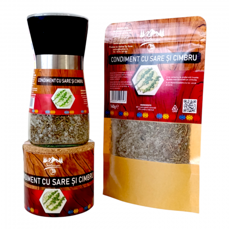 Cimbru si sare naturala - mix condimente [2]