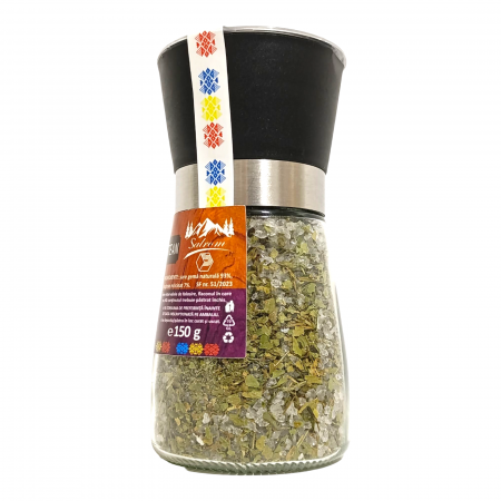 Rasnita condiment sare si leustean 150g [1]