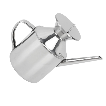 Ustensile de bucatarie - Recipient inox ulei cu pipa turnare 1000ml