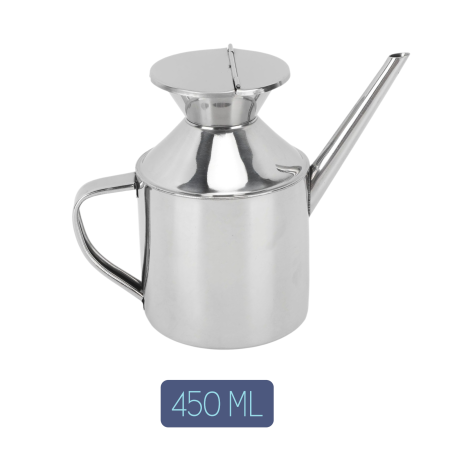 Ustensile de bucatarie - Oliviera inox cu pipa turnare si maner 450ml