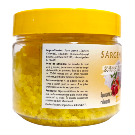Sare baie spumanta relaxanta NECTAR Sargen 500g [2]