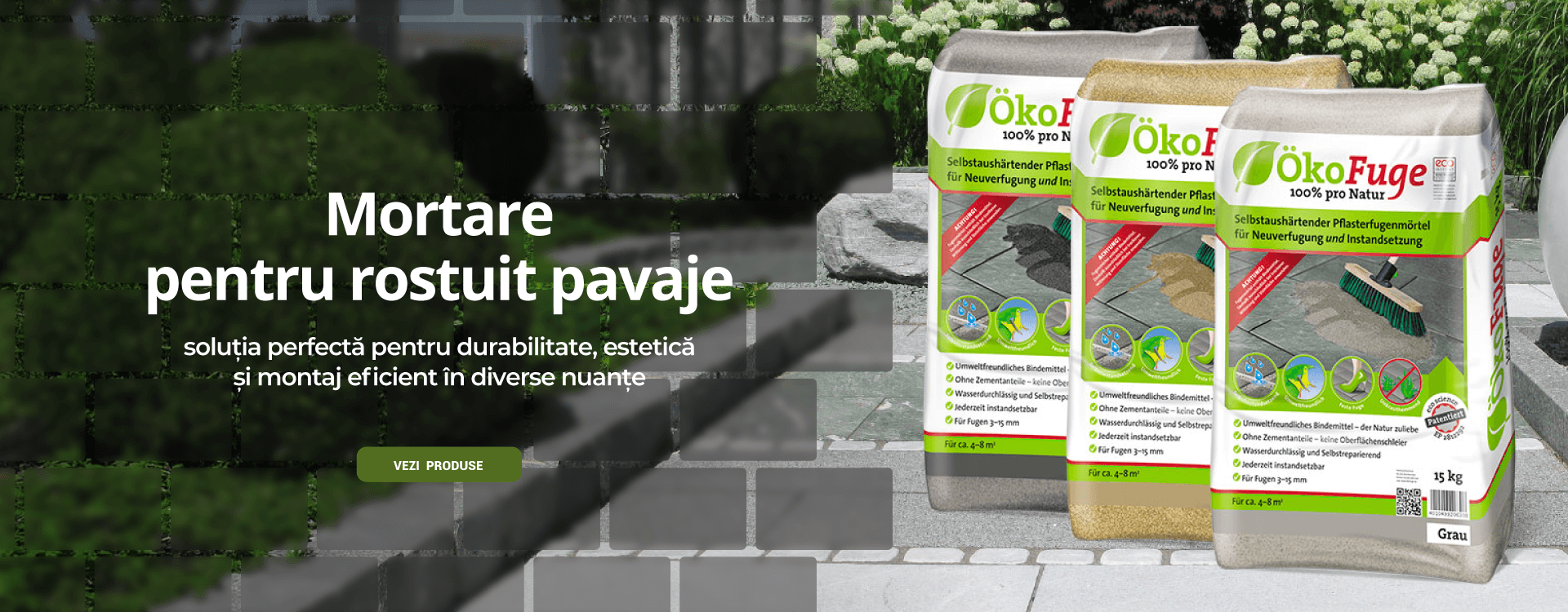 Mortar pentru pavaje