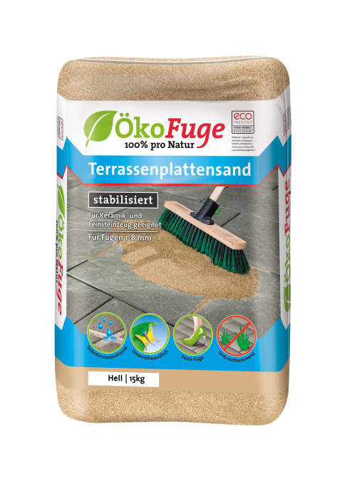 Nisip rostuit pavaj cu auto-intarire pentru rosturi 1-8 mm, culoare Bej [1]