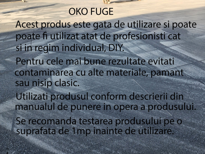 Nisip rostuit pavaj cu auto-intarire pentru rosturi 1-8 mm, culoare Gri [6]