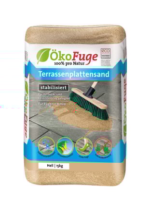 Nisip rostuit pavaj cu auto-intarire pentru rosturi cu latime 1-8 mm - Nisip rostuit pavaj cu auto-intarire pentru rosturi 1-8 mm, culoare Bej