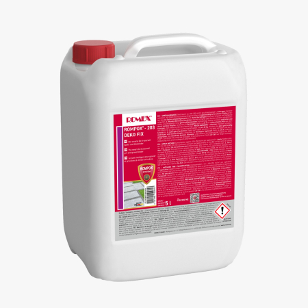 Rasina pentru covor de piatra - Rompox® 203 Deko Fix - Liant inteligent pentru piatra decorativa 5L