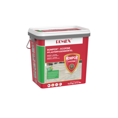 Nisip pe baza de rasina pentru chituit pavele zone private - Rompox® EcoFine 12.5kg - culoare BEJ - mortar rostuit pavaj pe baza de rasini