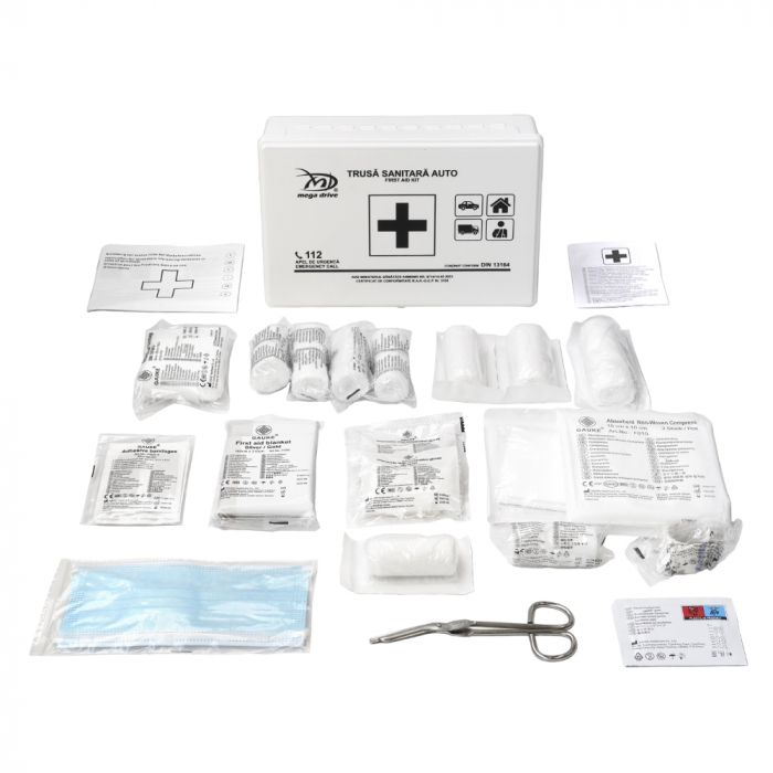 Trusa Medicala Auto Omologata RAR – Conform DIN 13164 [2]
