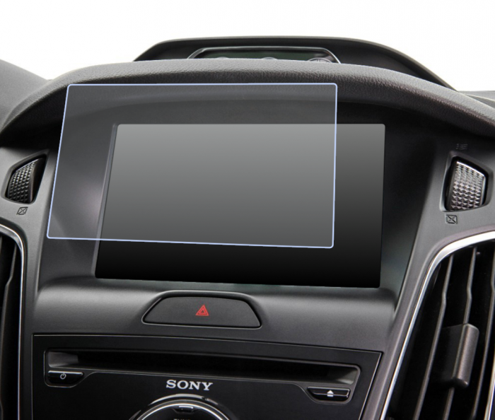 Folie de Protectie pentru Display Navigatie 8 inch Ford Focus 2016+ - HD-Premium  [1]