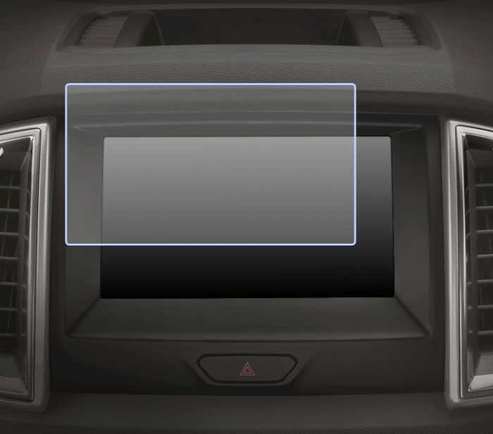 Folie de Protectie pentru Display Navigatie 8 inch Ford Ranger Wildtrack 2018+ - HD-Premium  [1]