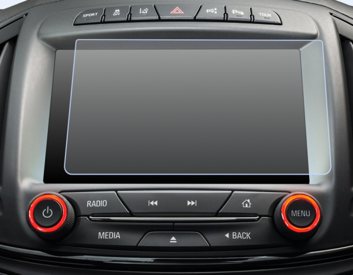 Folie de Protectie pentru Display Navigatie 8 inch Opel Insignia 2014+ - HD-Premium  [1]