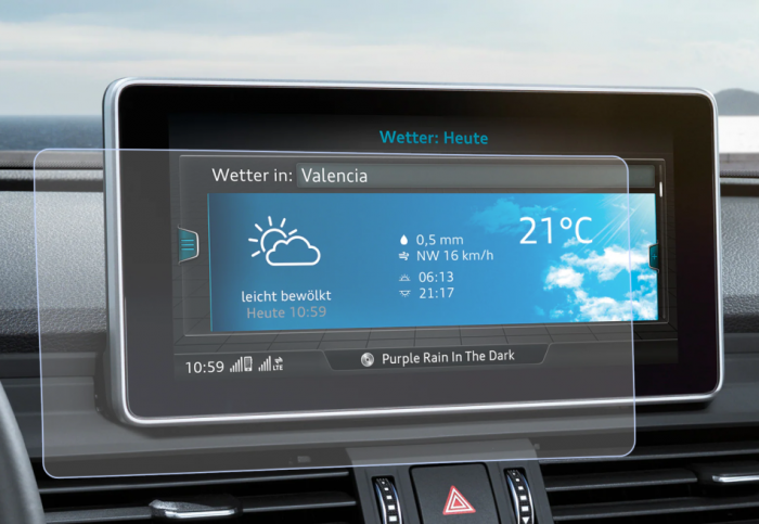Folie de Protectie pentru Display Navigatie Audi Q5 2018 - HD-Premium  [1]