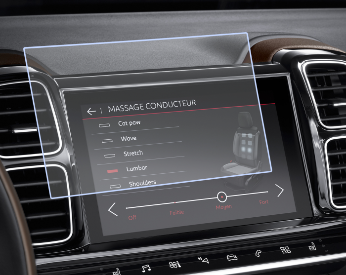 Folie de Protectie pentru Display Navigatie Citroen C5 Aircross 2019 - HD-Premium  [1]