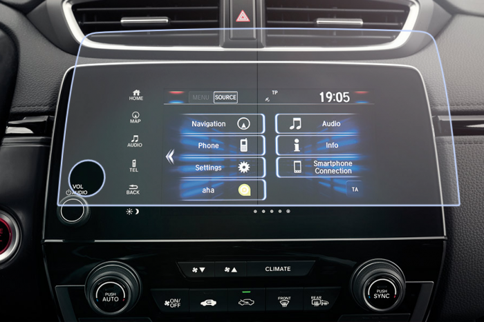 Folie de Protectie pentru Display Navigatie Honda CRV 2019+ - HD-Premium  [1]