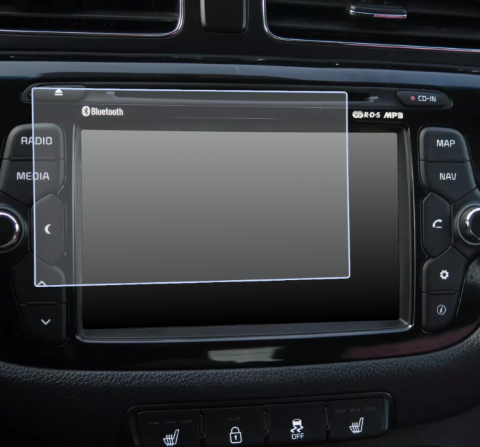 Folie de Protectie pentru Display Navigatie Kia Ceed 2015+ - HD-Premium  [1]