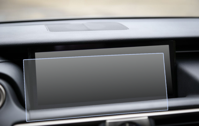 Folie de Protectie pentru Display Navigatie Lexus IS300H 2013+ - HD-Premium  [1]