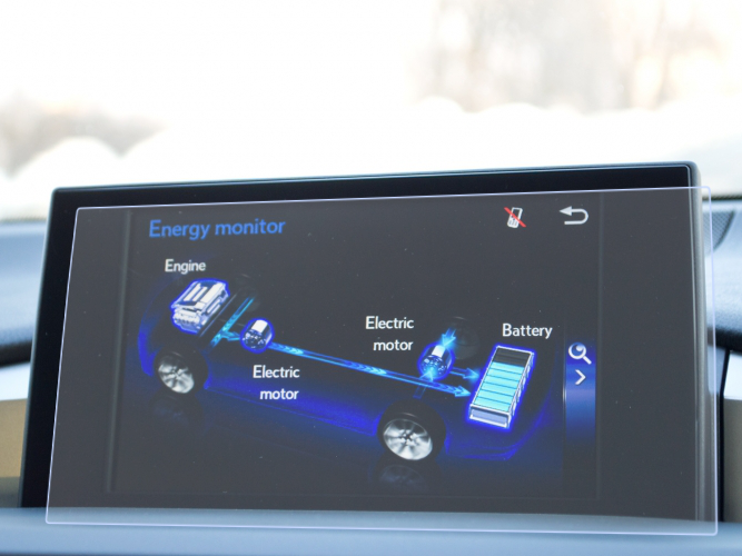 Folie de Protectie pentru Display Navigatie Lexus NX300H 2016+ - HD-Premium  [1]