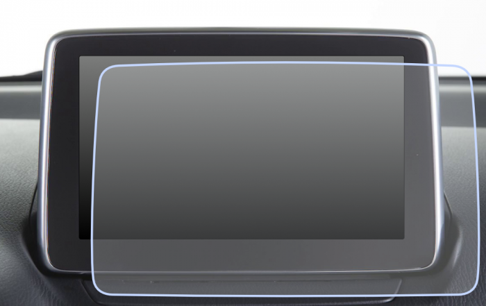 Folie de Protectie pentru Display Navigatie Mazda CX3 2018+ - HD-Premium  [1]