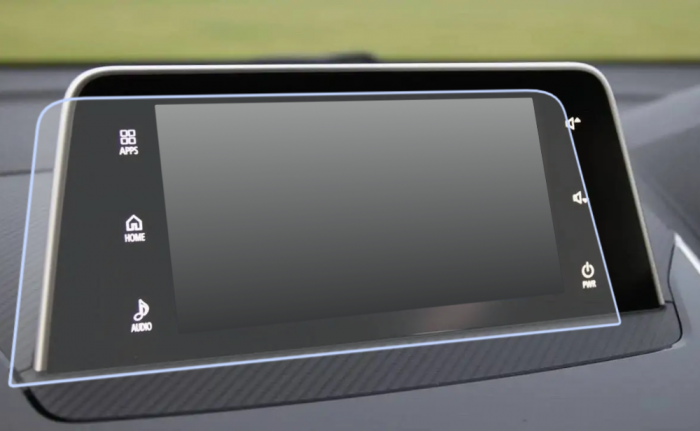 Folie de Protectie pentru Display Navigatie Mitsubishi Eclipse Cross 2019+ - HD-Premium  [1]